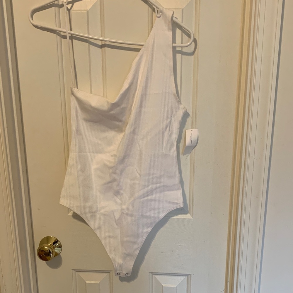 American Eagle one shoulder bodysuit size L NWT